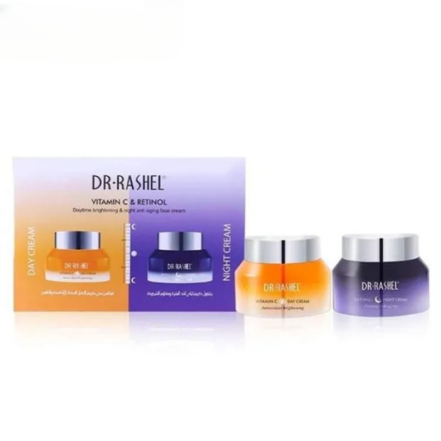 Dr. Rashel Vitamin C And Retinol Day & Night Cream Combo