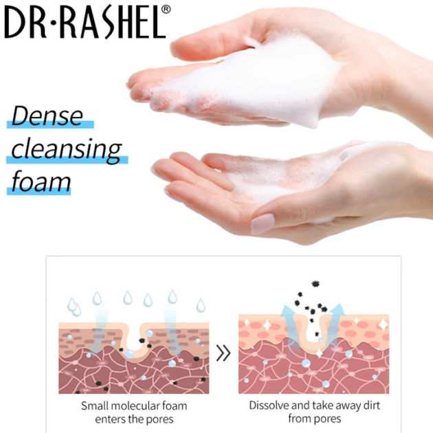 Dr. Rashel Hyaluronic Acid Moisturizing Face Wash - Image 3