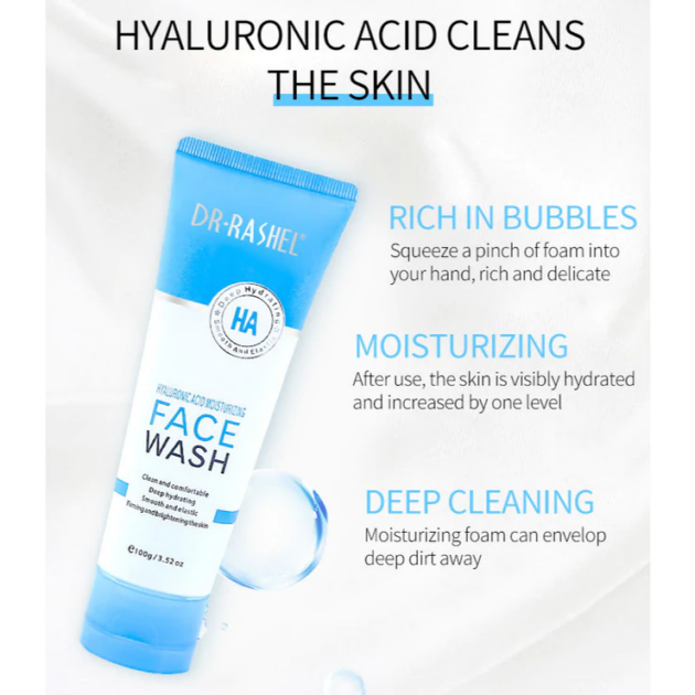 Dr. Rashel Hyaluronic Acid Moisturizing Face Wash - Image 2