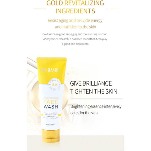 Dr. Rashel 24K Gold Anti-Aging Face Wash - Image 3