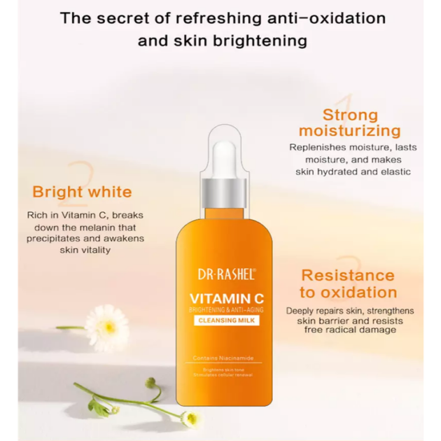 Dr. Rashel Vitamin C Brightening & Anti-Aging Cleansing Milk - Image 2