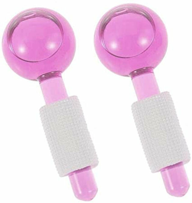 Beauty Crystal Ball Massager - Pink
