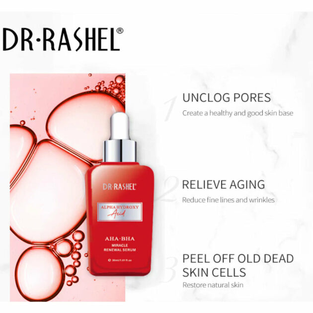 Dr Rashel Alpha Hydroxy Acid AHA Miracle Renewal Serum - Image 2