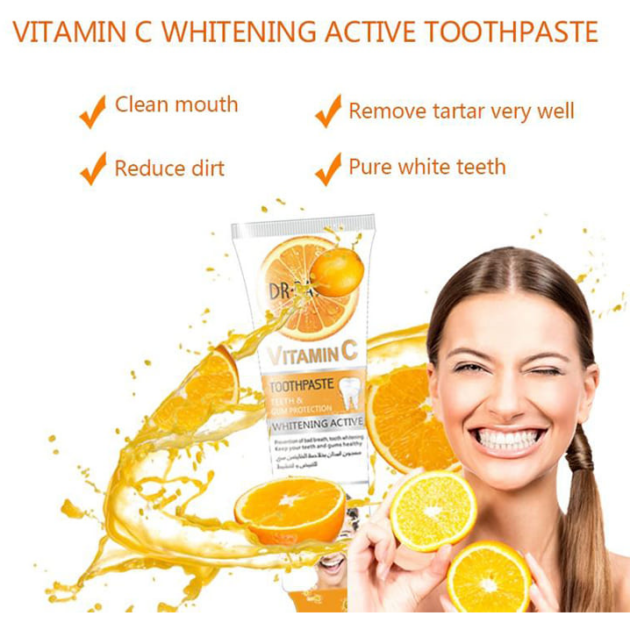 Dr. Rashel Vitamin C Toothpaste Whitening Active - Image 3